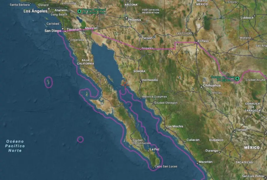 Podría la Península de Baja California convertirse en una isla