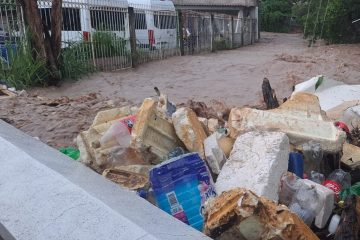 Tormenta Provoca Desbordamiento Arroyo El Contentillo (Video)