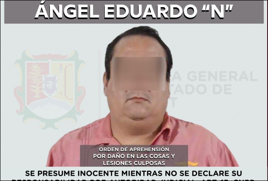 Ángel Eduardo, detenido.