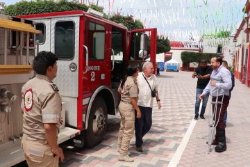 Camión de bomberos.