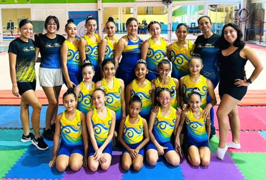 Gimnastas rítmicas de Vallarta