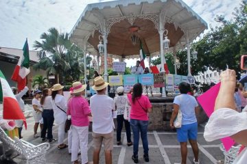 Manifestación "hagamos valer nuestra voz"