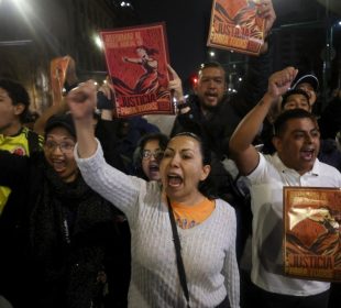 Manifestantes contra la Reforma Judicial