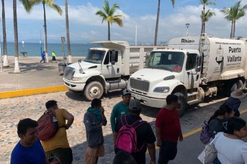 Manifestación centro de Vallarta.