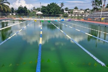 Alberca Olímpica en la Unidad Deportiva de La Bobadilla