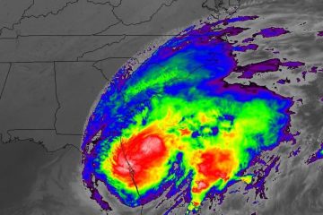 Huracán Milton causa lluvias torrenciales y vientos en Florida