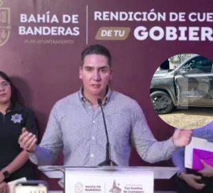 Sí chocaron la camioneta, pero en cumplimiento de un deber