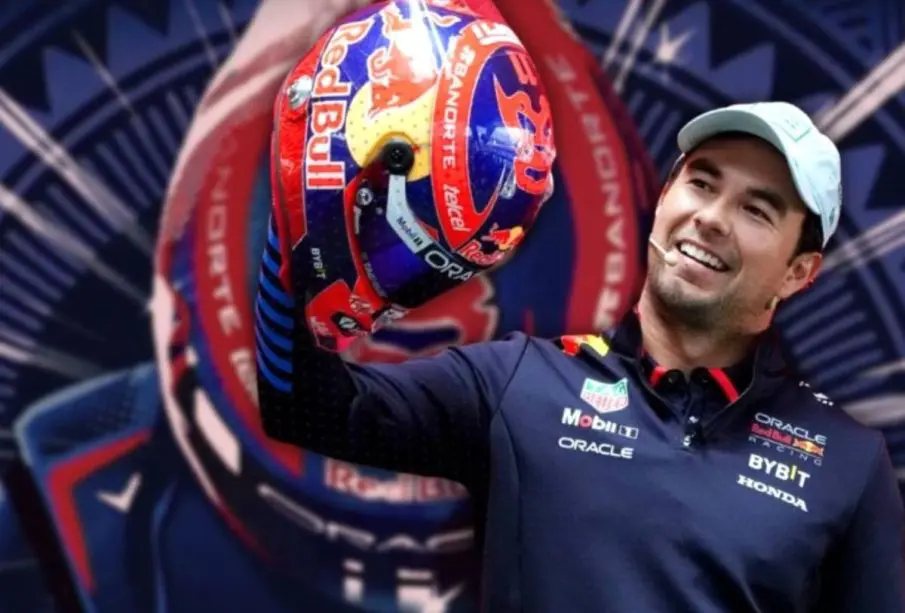 "Checo" Pérez porta el caso especial de lucha libre