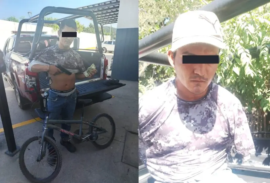 Ladrón posa para la foto