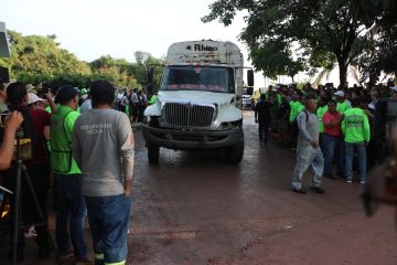 Camión recolector de basura