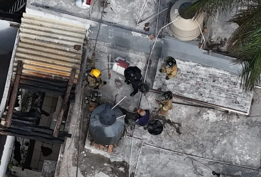 Explosión de Gas LP en Tepic, hombre, quemaduras tercer grado