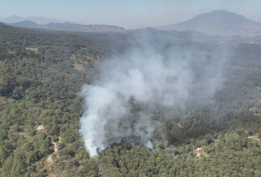 Quemas controladas en Santa María del oro, incendios forestales