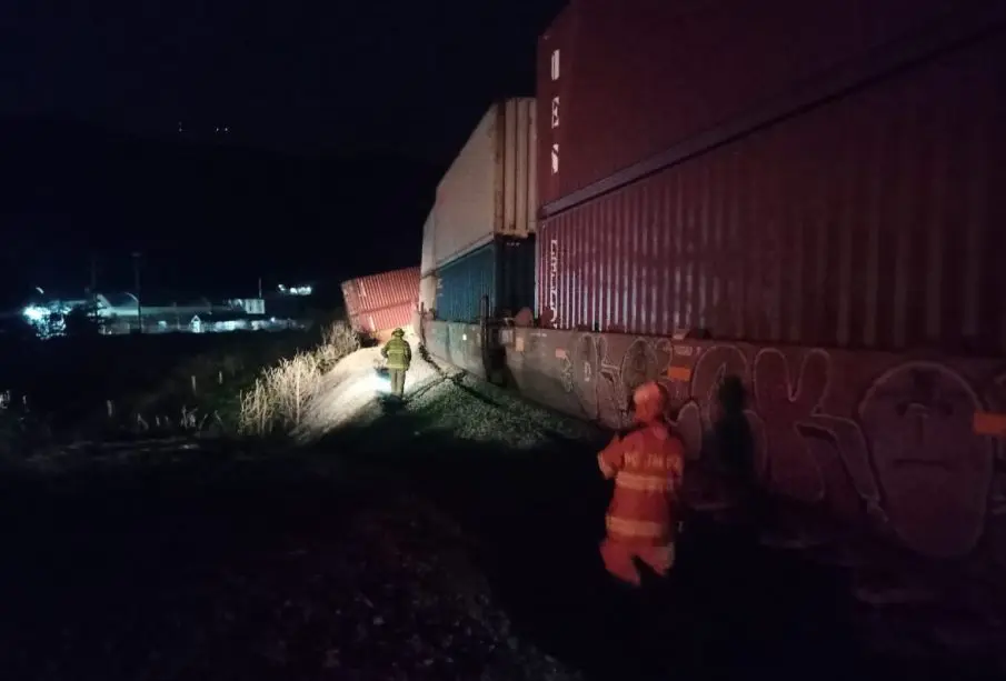 Descarrila tren en Zapotlán el Grande, Jalisco