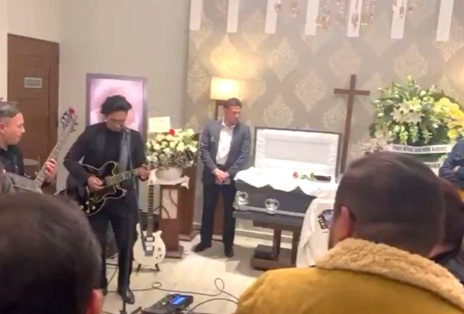 Funeral de Javier Bátiz