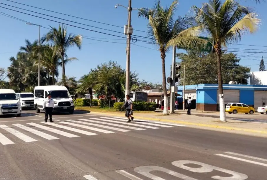 Tráfico en Vallarta