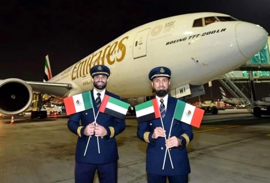 Avión de México a Dubái