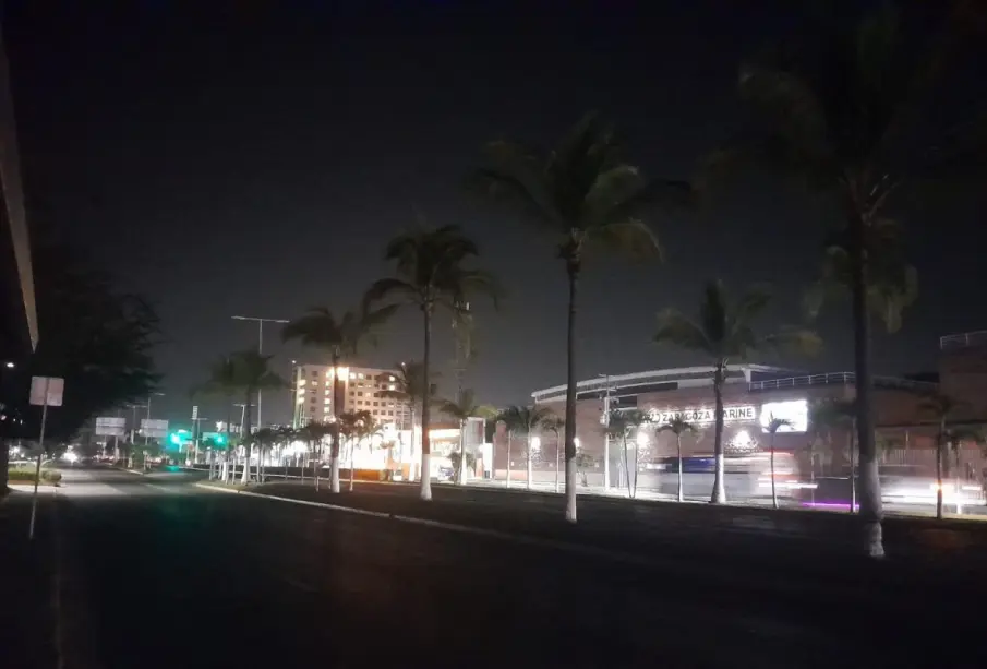 Alumbrado público será restablecido en principal avenida