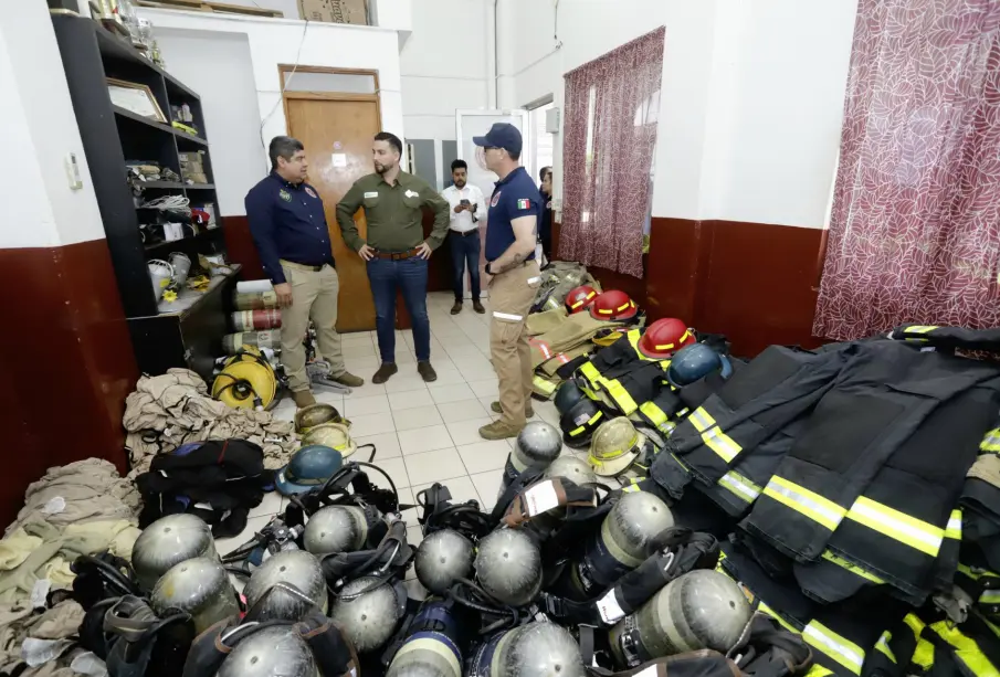 Donacion a bomberos
