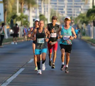 Cierres viales por medio maratón.