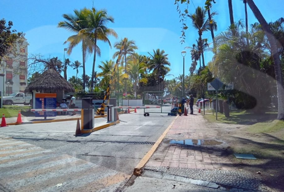 Club de playa FIBBA en Nuevo Vallarta es cercado
