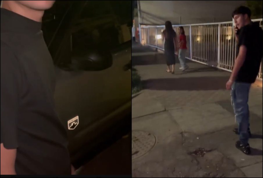 Jovenes manejan camioneta que no es de ellos en Guadalajara.