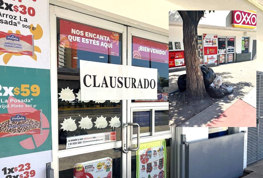 Clausura de OXXO en Puerto Vallarta por sacar basura a deshoras