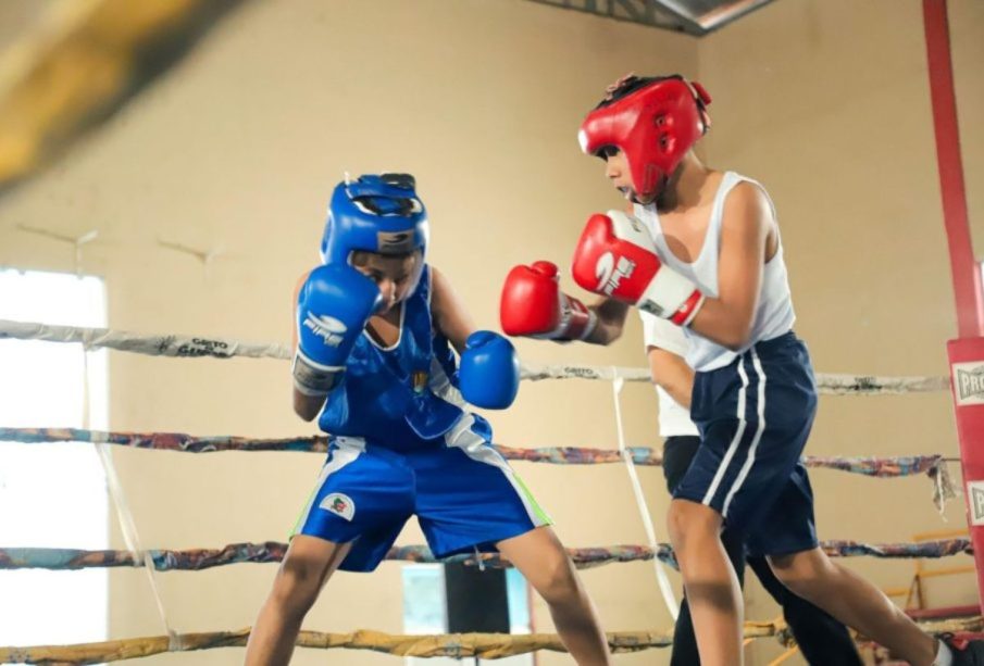 Clase de boxeo en Bahía de Banderas