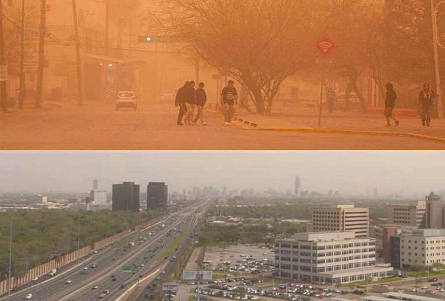 Polvo en Monterrey