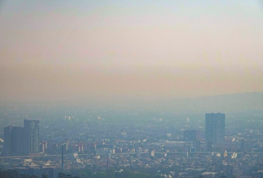 Aire contaminado en el Valle de México