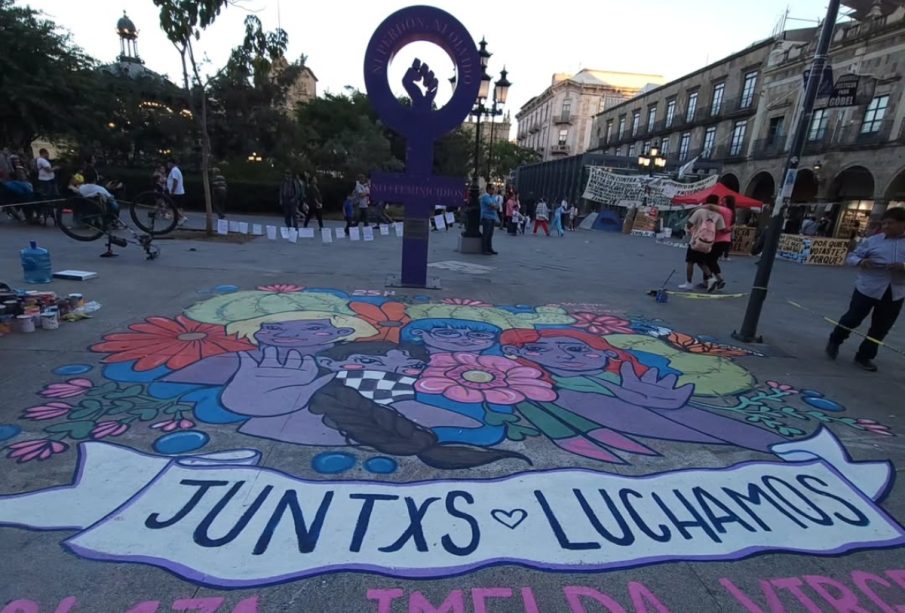 Marchas del 8M en Guadalajara.