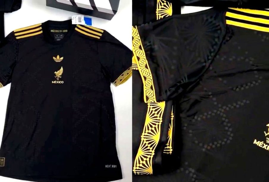 Playera negra de la Selección Mexicana de Futbol