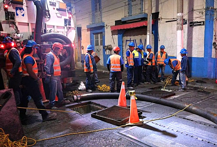 Obras de SIAPA sobre agua potable en Providencia, Guadalajara