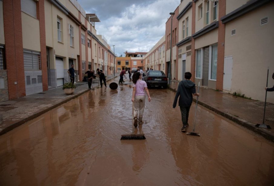 España después de la tormenta Laurence