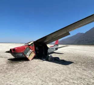 Cae avioneta en Zacoalco de Torres