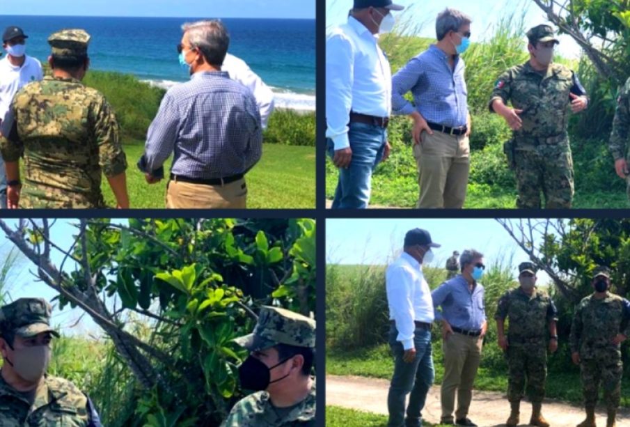Base naval inconclusa en Punta de Mita.
