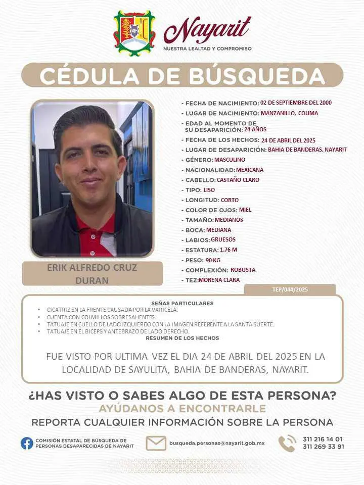 Ficha de búsqueda de colimense.