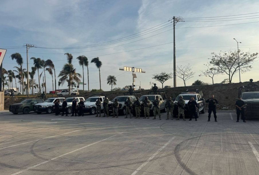 Operativo en Bahía de Banderas.
