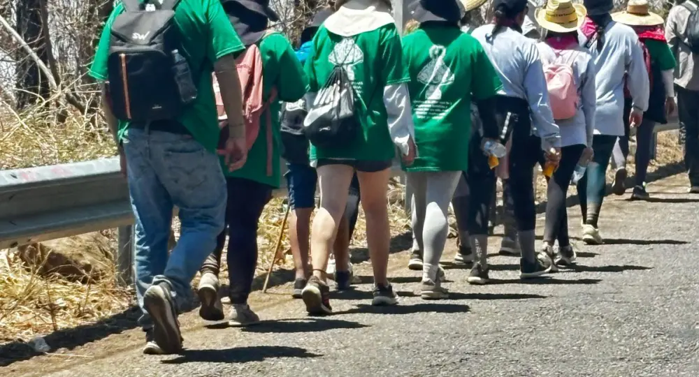 Millones de fieles marchan rumbo a Talpa.