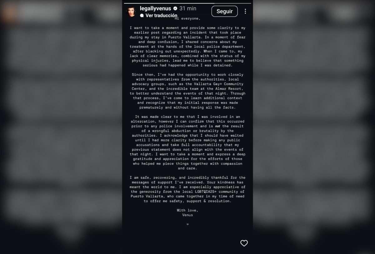 aclaración sobre la situación