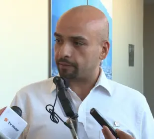 El presidente Coparmex Puerto Vallarta, Francisco Gabriel Vizcaíno Rendón