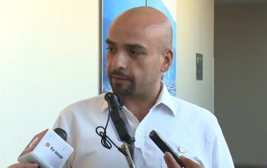 El presidente Coparmex Puerto Vallarta, Francisco Gabriel Vizcaíno Rendón