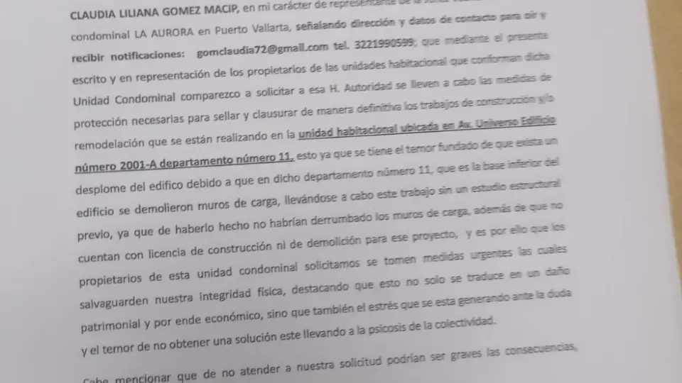 Sigue peligro en La Aurora, no localizan a dueño de departamento