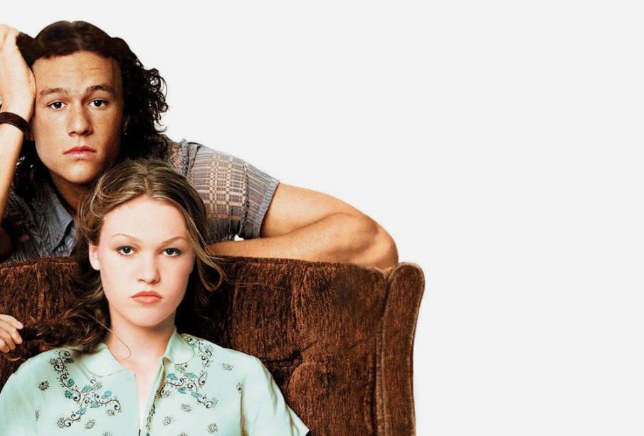 Julia Stiles y Heath Ledger
