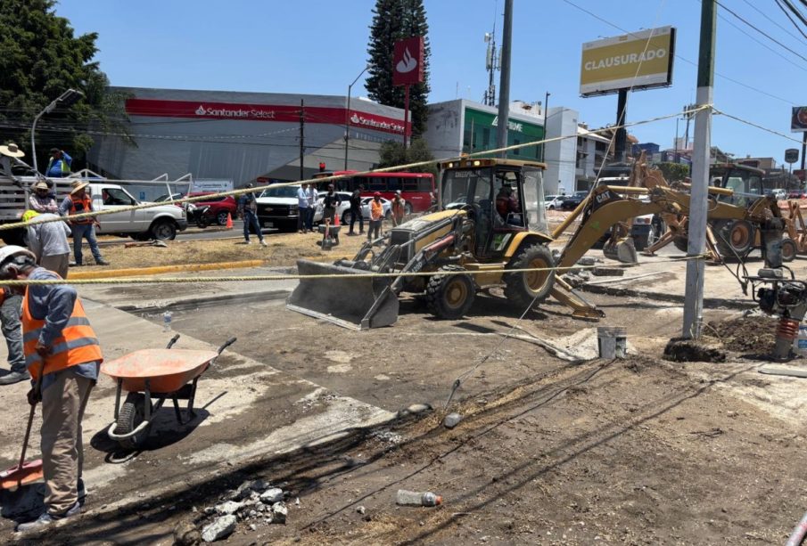 Socavón en Zapopan