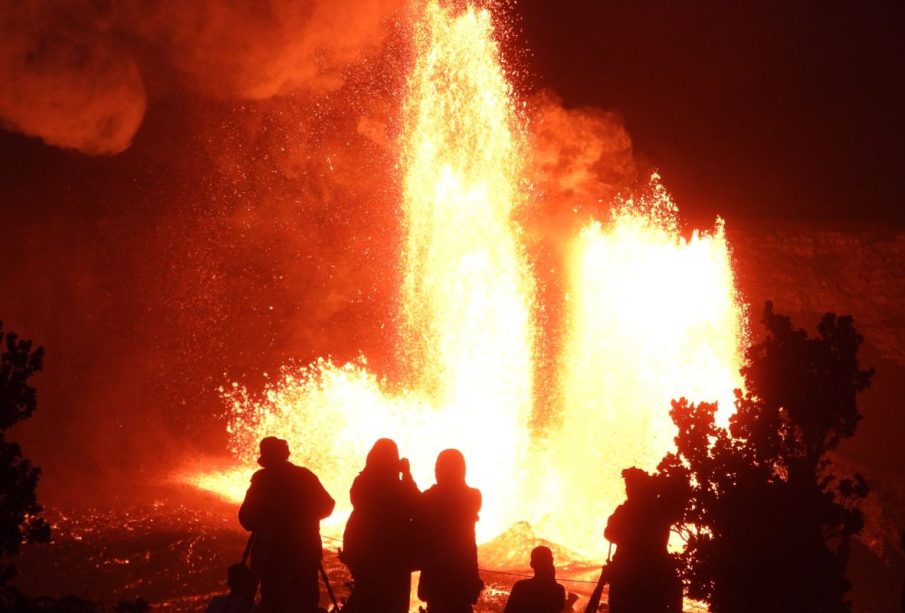 Erupción volcánica en el Kilawea de Hawái (Video)