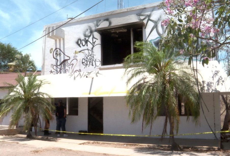 Antigua base de Protección Civil de Jarretaderas