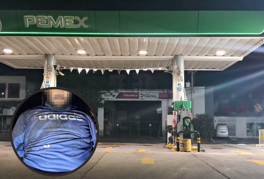 Intento de robo en gasolinera