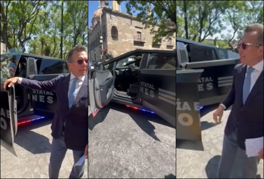 Pablo Lemus presenta patrullas.