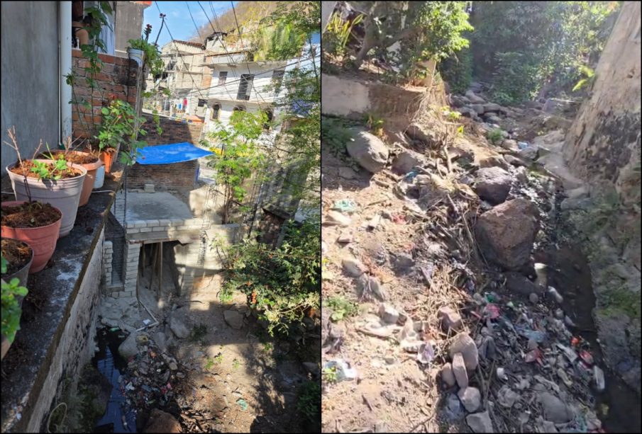 Peligro de desbordamiento en arroyo El Caloso