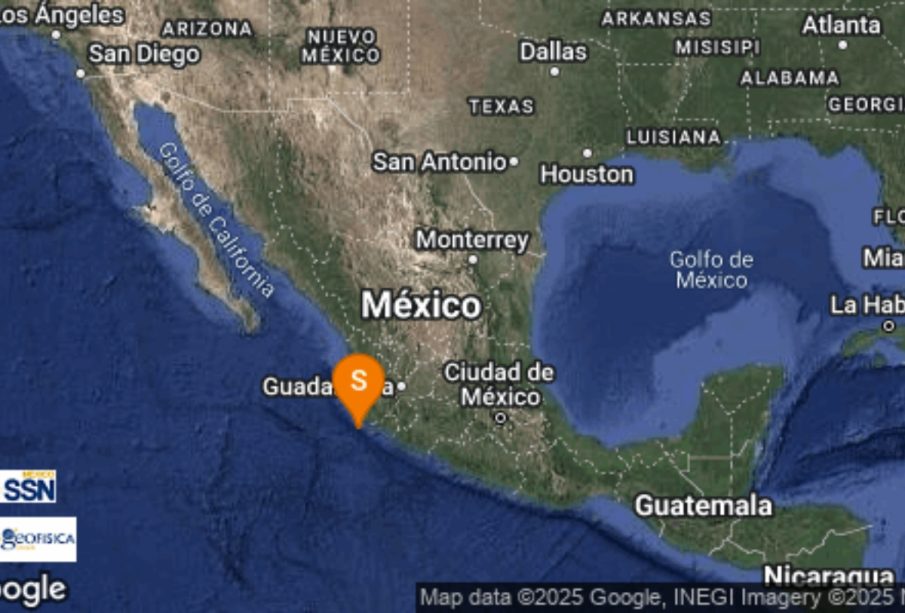 Sismo en Cihuatlán
